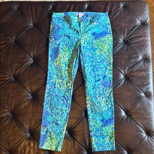 Lilly Pulitzer size 6 Lilly’s lagoon Kelly pants